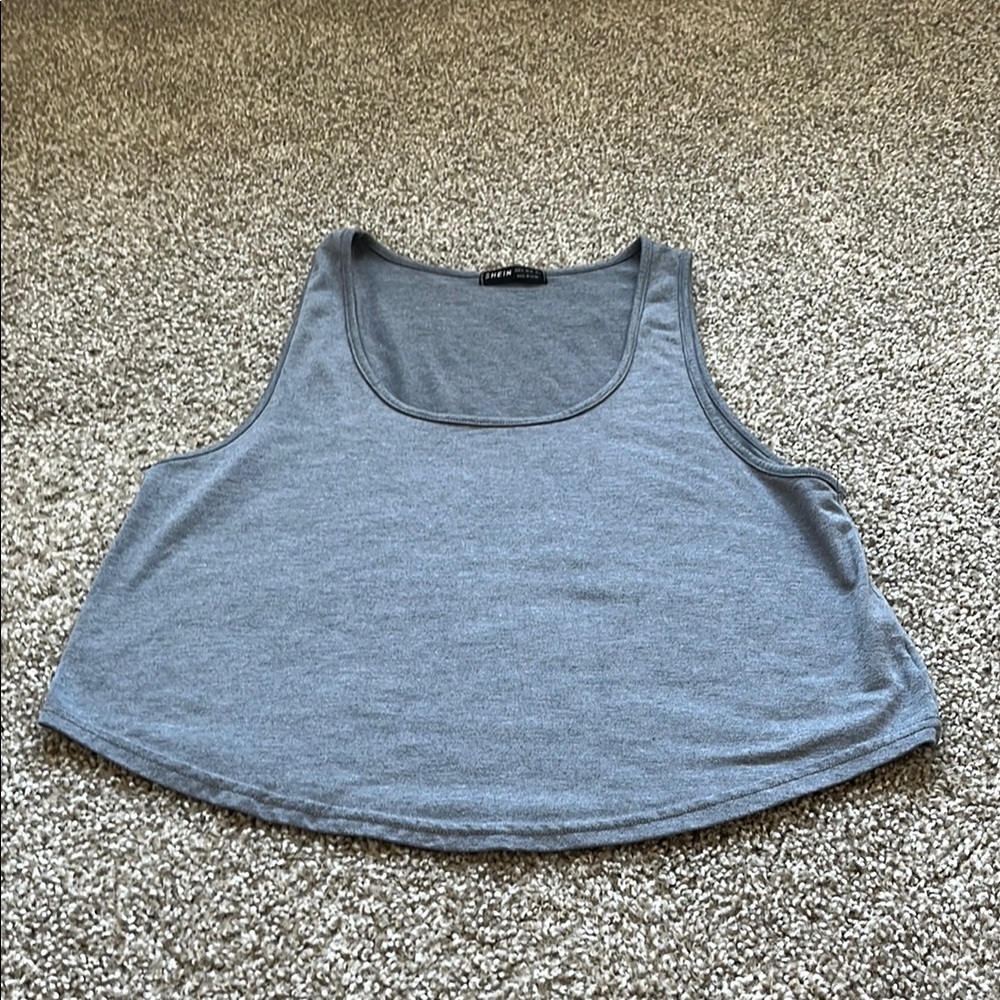 Shein Gray Tank Top